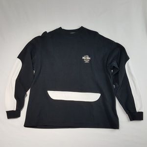 Island Gear Men's Ribbed Sweatshirt Size Large Multicolor Hard Rock Jamaica